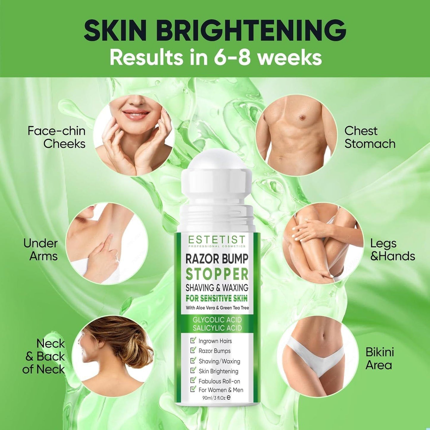 Soothing Razor Bump Cream for Sensitive Skin