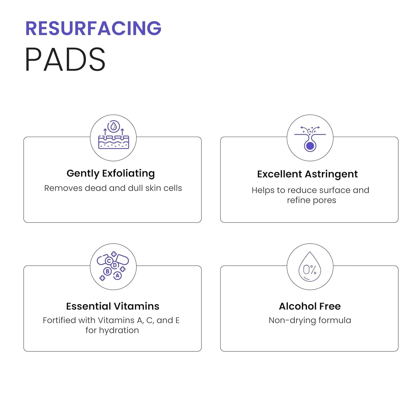 Gentle Daily Exfoliating Face Pads - 60 Count