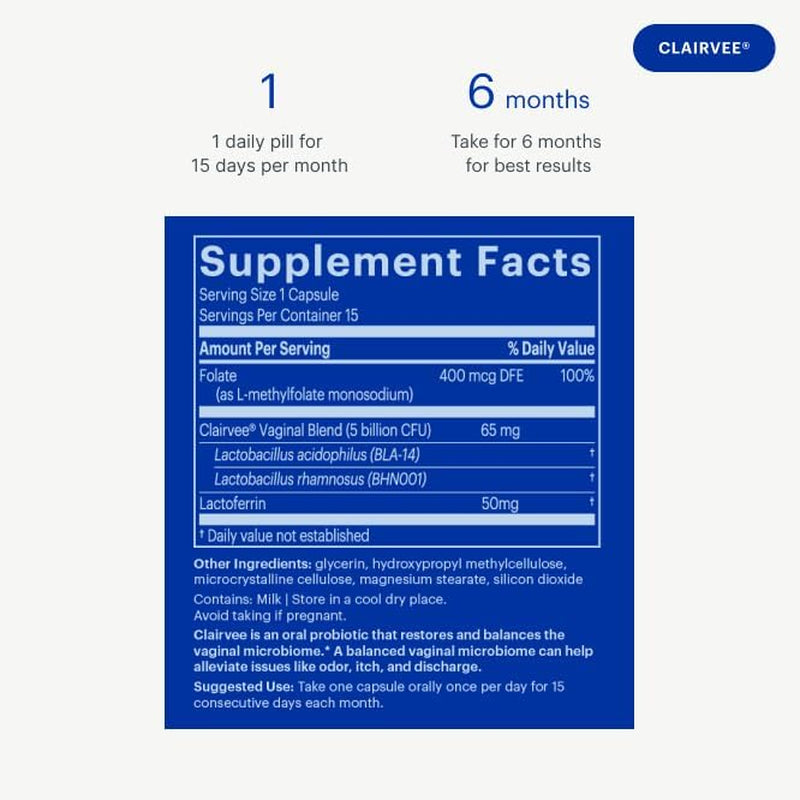 Natural Vaginal Health Supplements, Fast Relief & Balance
