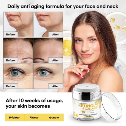 Nourishing Retinol Collagen Face Moisturizer - Anti Aging Cream