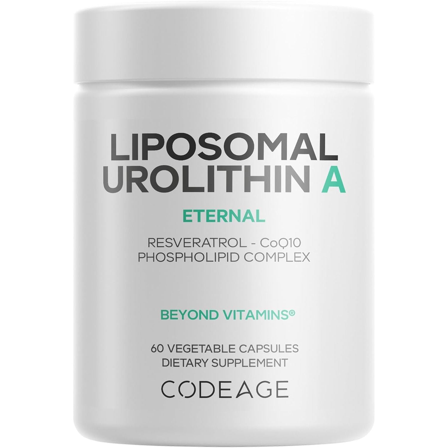 Natural Anti Aging Supplement with CoQ10 & Resveratrol - Mycosmeticslondon