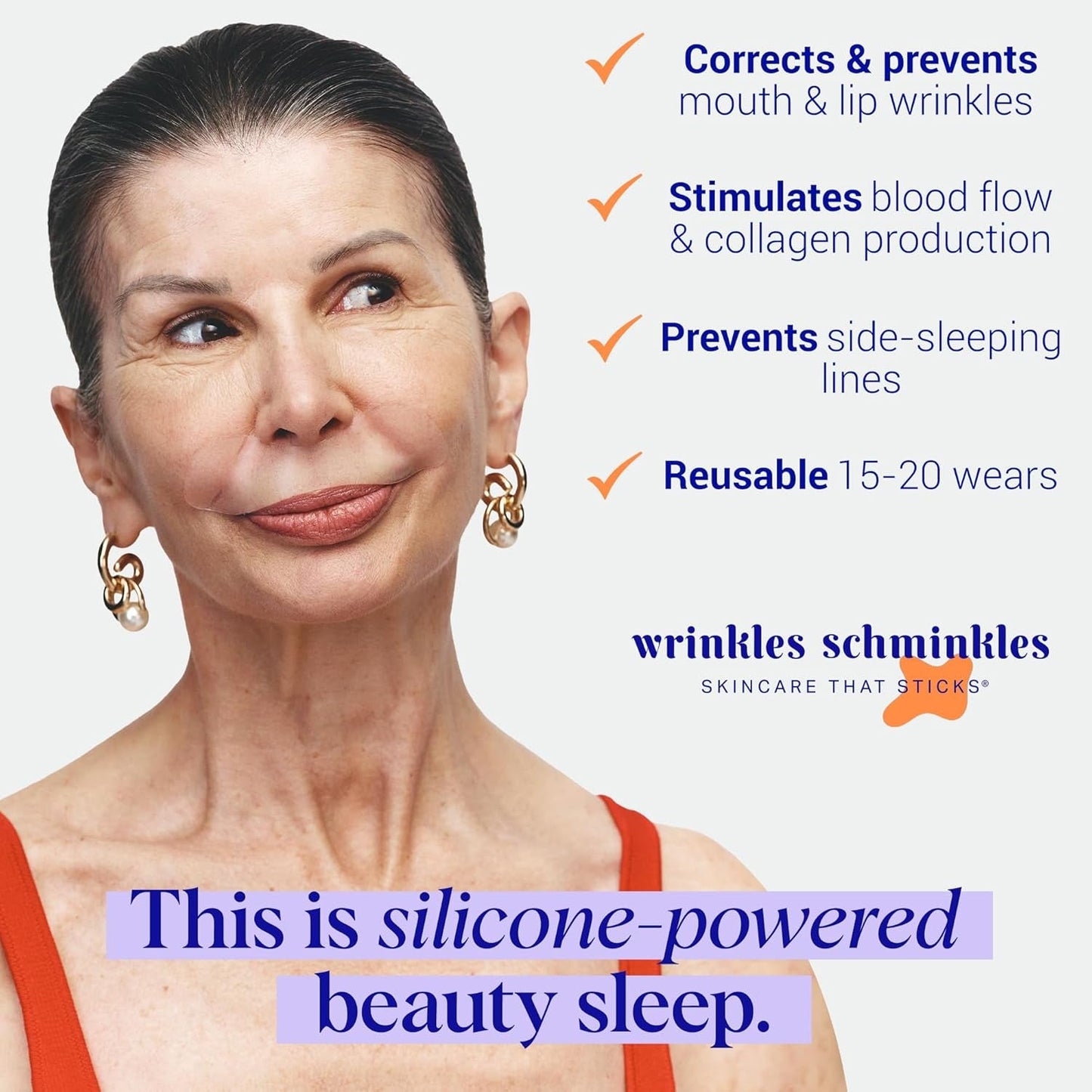 Anti Aging Lip Wrinkle Patches - Reusable Silicone Smoothers