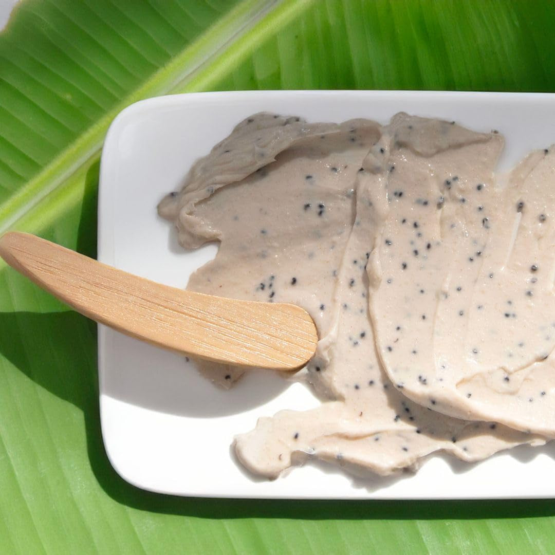 Natural Blue Poppy Face Exfoliator & Brightening Scrub