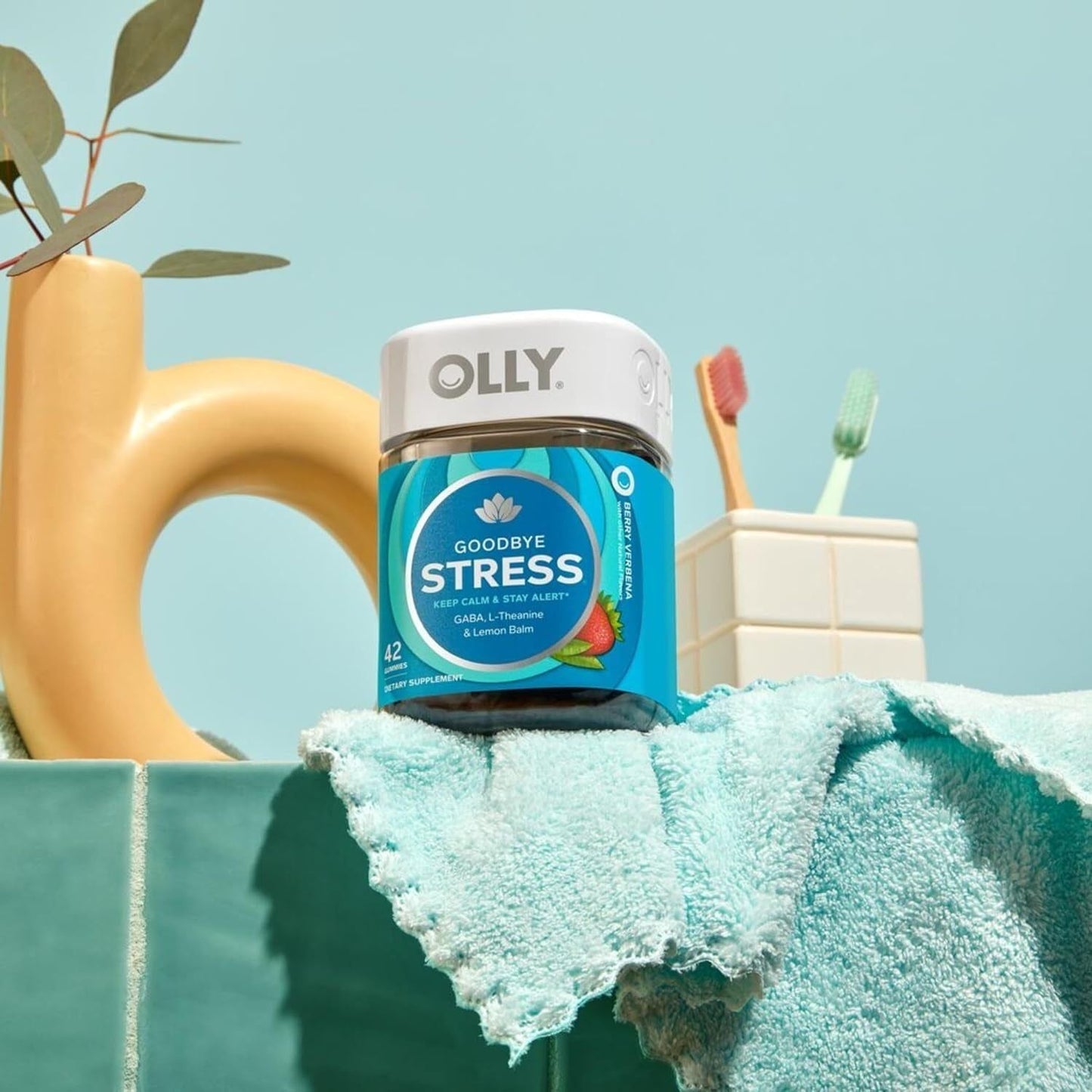 Calm Mind Gummies - 42 Count | Natural Stress Relief Supplements