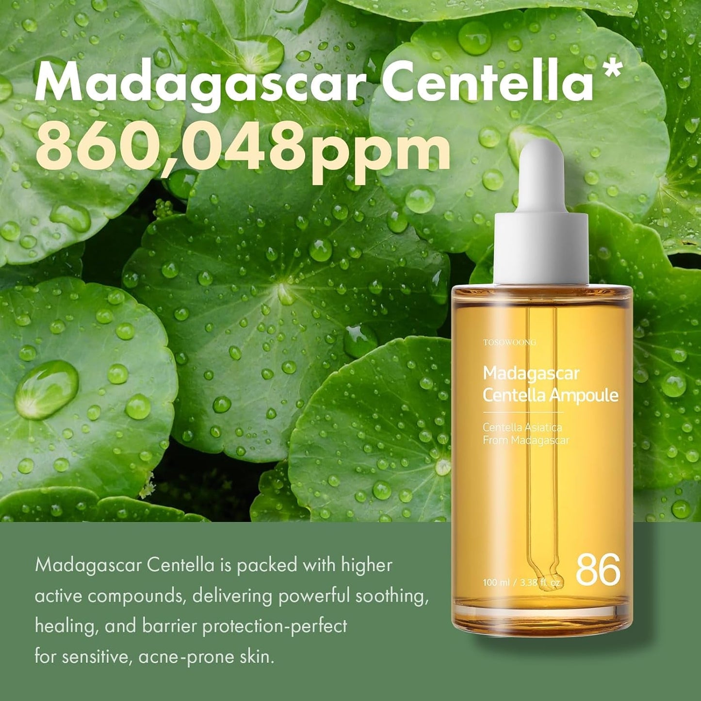 Natural Centella Calming Skin Ampoule 100ml