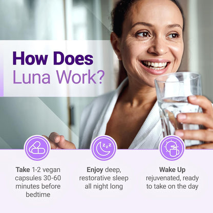 Natural Sleep Aid Supplement with Melatonin & Herbs