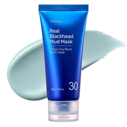 Natural Blackhead Face Mask 100g - Pore Cleansing Detox - Mycosmeticslondon