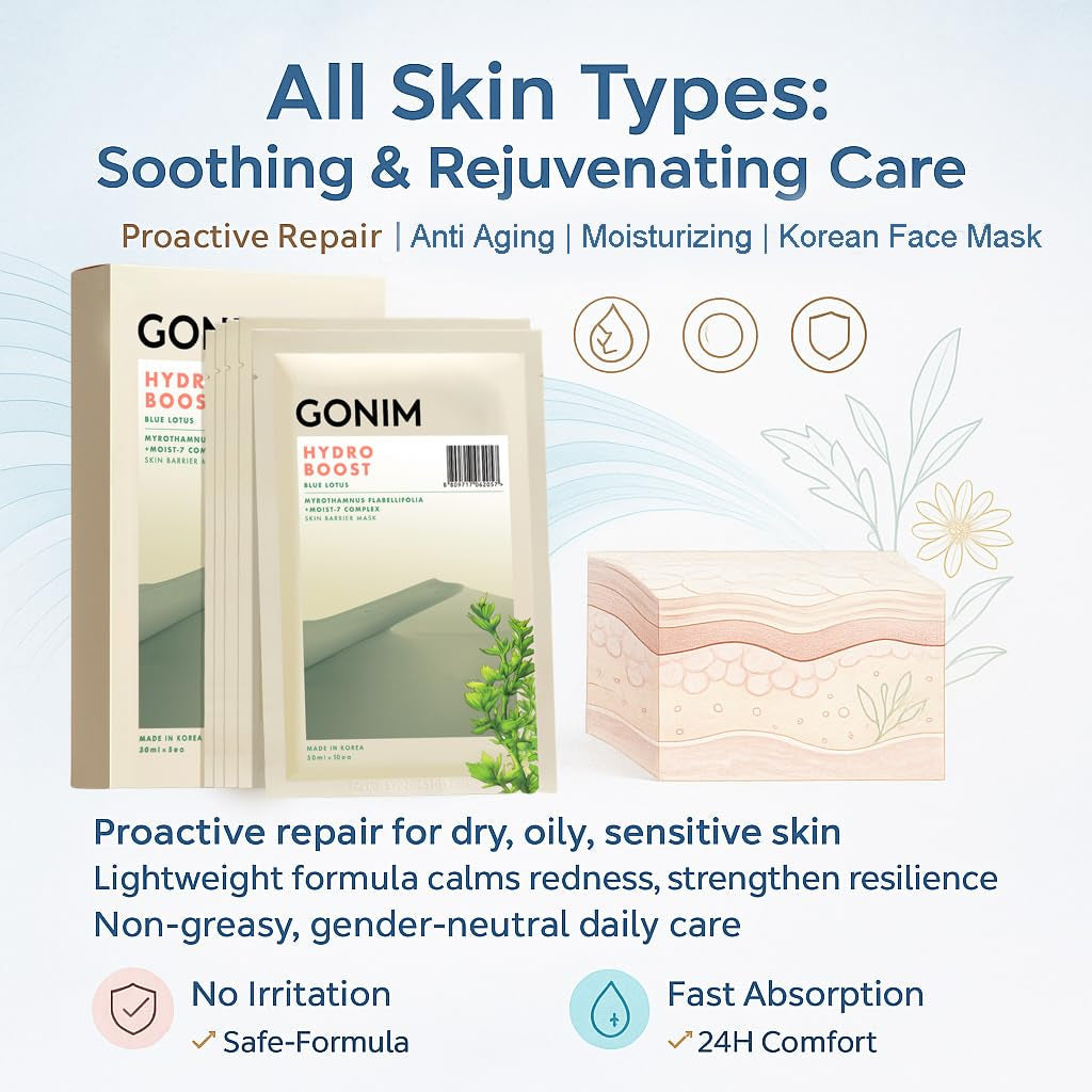 Hydrating Face Mask Set - 20 Sheets | Intense Moisture
