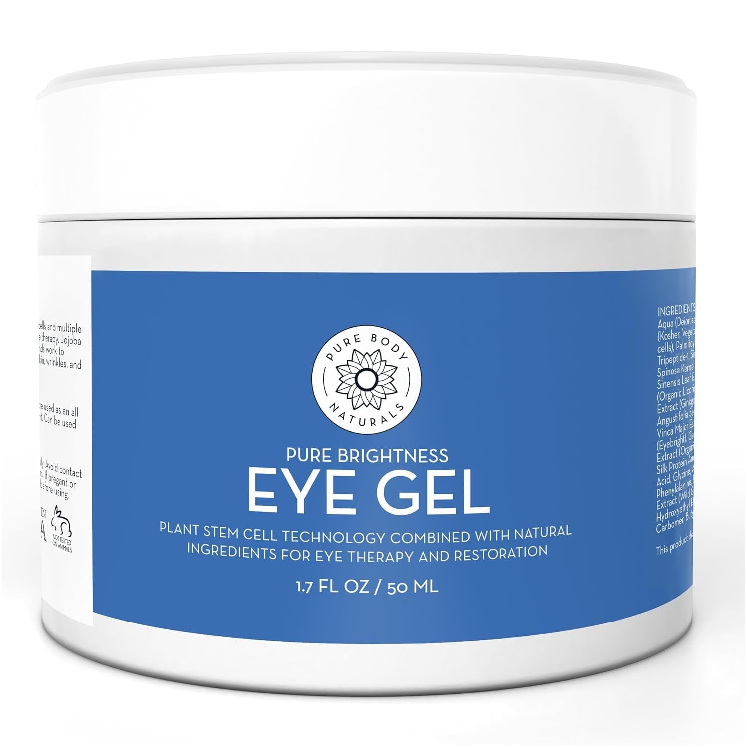 Natural Anti Aging Eye Cream Gel - Mycosmeticslondon