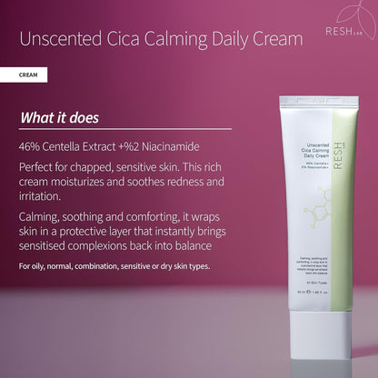 Gentle Soothing Moisturizer Cream 50ml - Daily Skin Relief