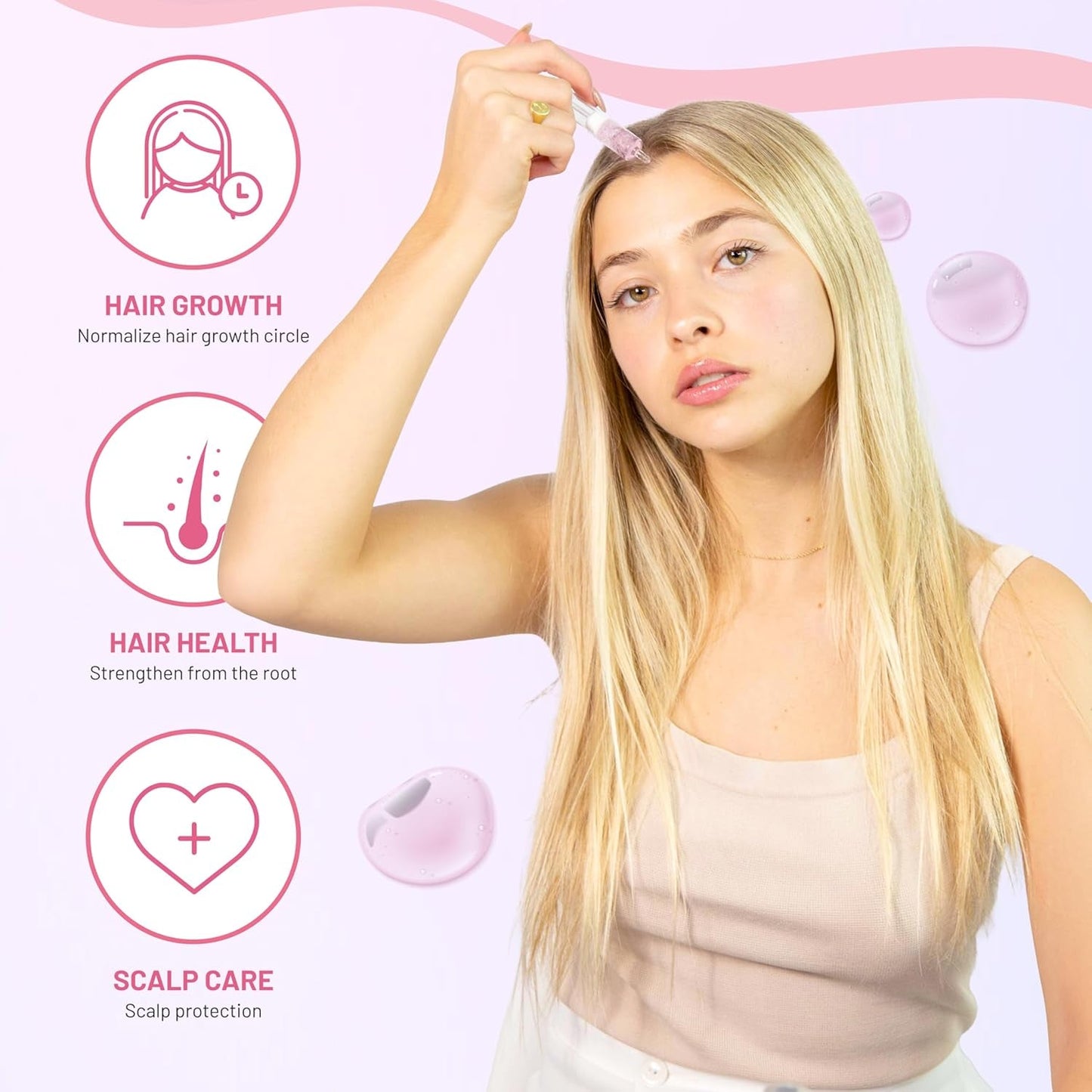 Nourishing Korean Hair Serum for Stronger Roots
