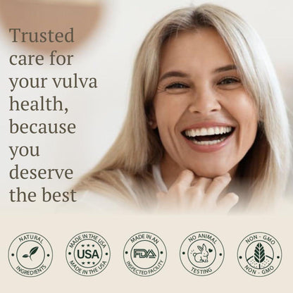 Natural Menopause Vaginal Moisturizer for Dryness Relief