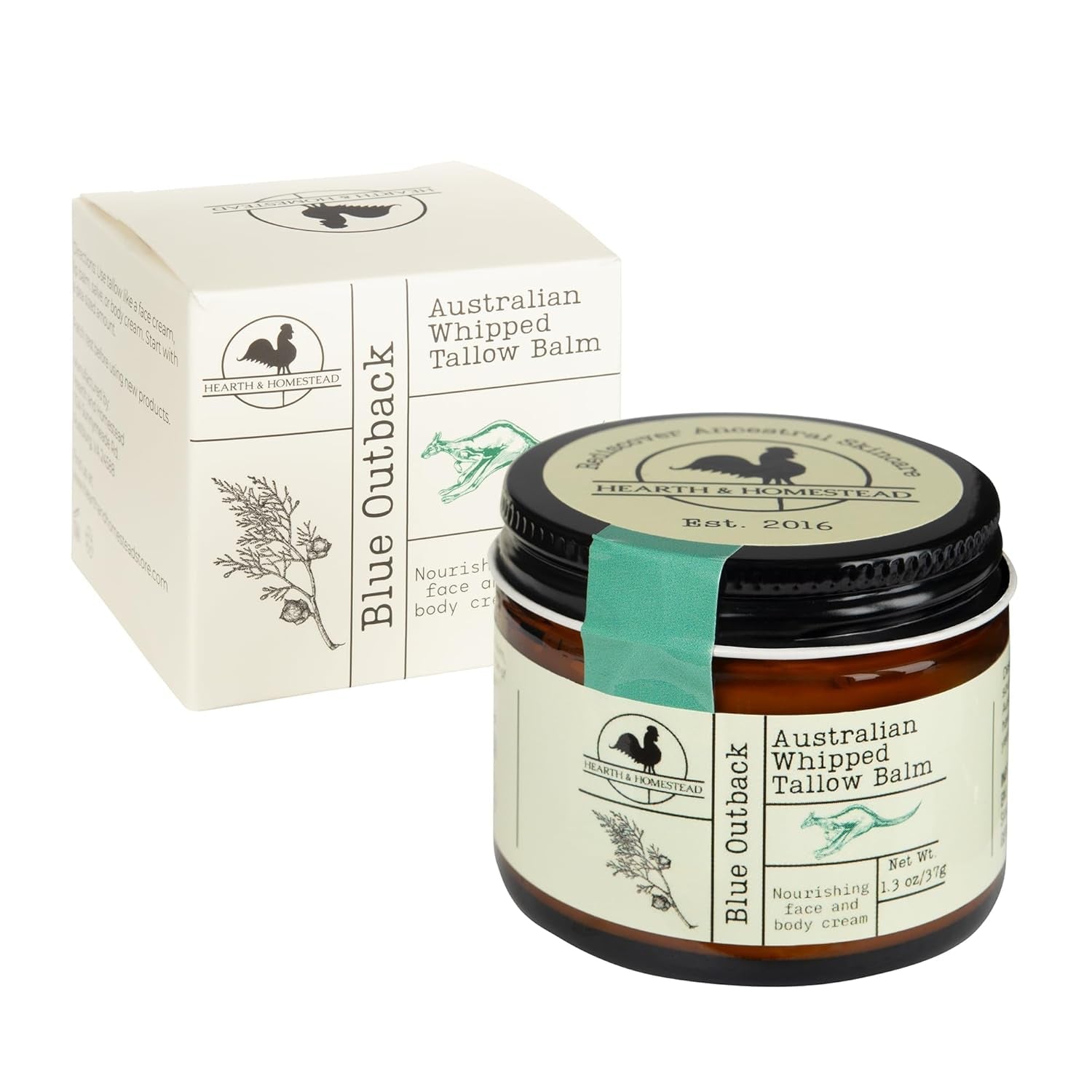 Natural Australian Tallow Skin Balm with Emu Oil - Mycosmeticslondon