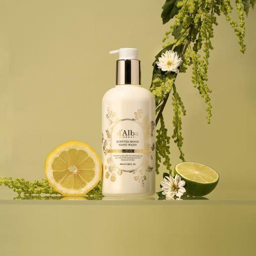 Natural Vegan Hand Soap with Bergamot Essence - Mycosmeticslondon