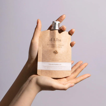Natural Vegan Night Mask - 60ml | Intensive Moisture Sleep Pack
