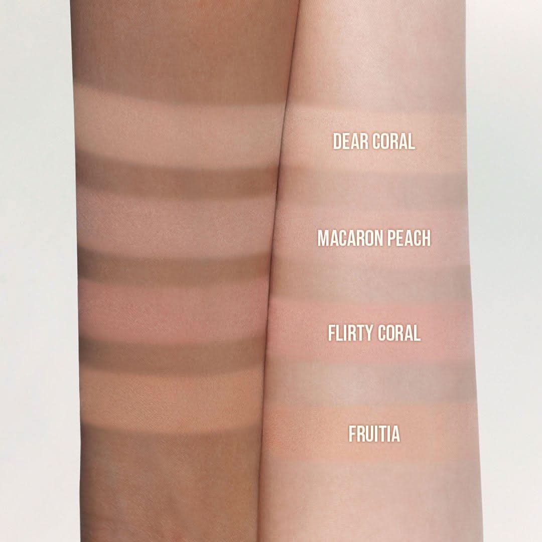 Natural Soft Peach Blush Makeup Palette