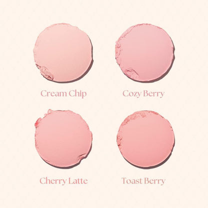 Natural Flushed Cheek Color - Pink Blush Vegan Palette
