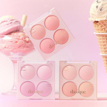 Natural Flushed Cheek Color - Pink Blush Vegan Palette