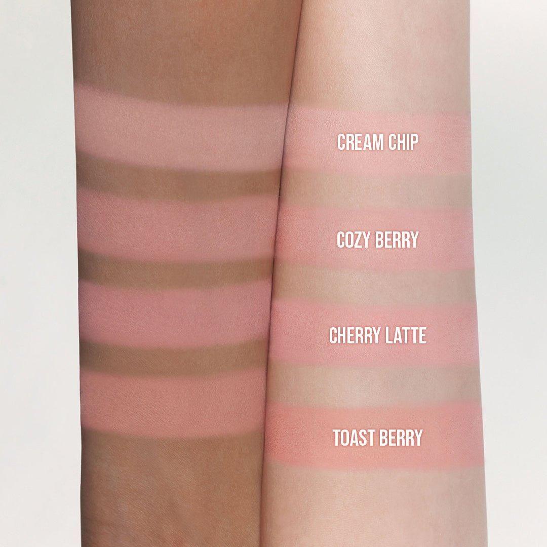 Natural Flushed Cheek Color - Pink Blush Vegan Palette