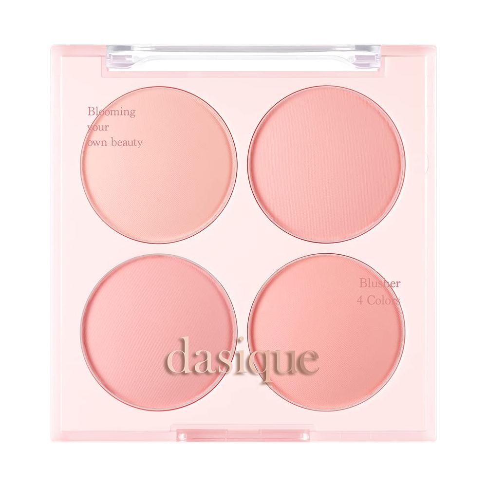 Natural Flushed Cheek Color - Pink Blush Vegan Palette - Mycosmeticslondon