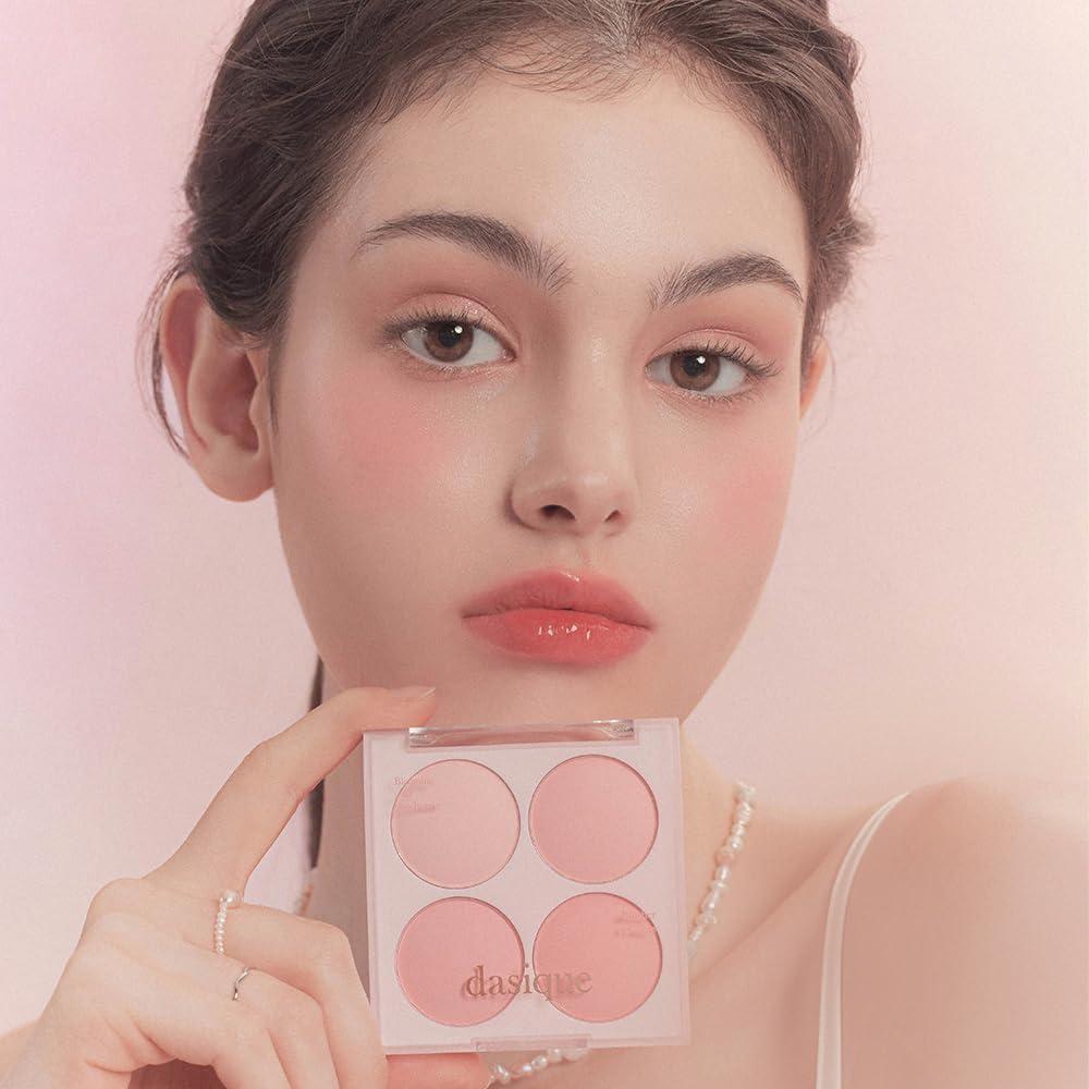 Natural Flushed Cheek Color - Pink Blush Vegan Palette