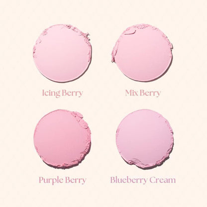 Natural Soft Pink Cheek Blush - Cool Blue Tone