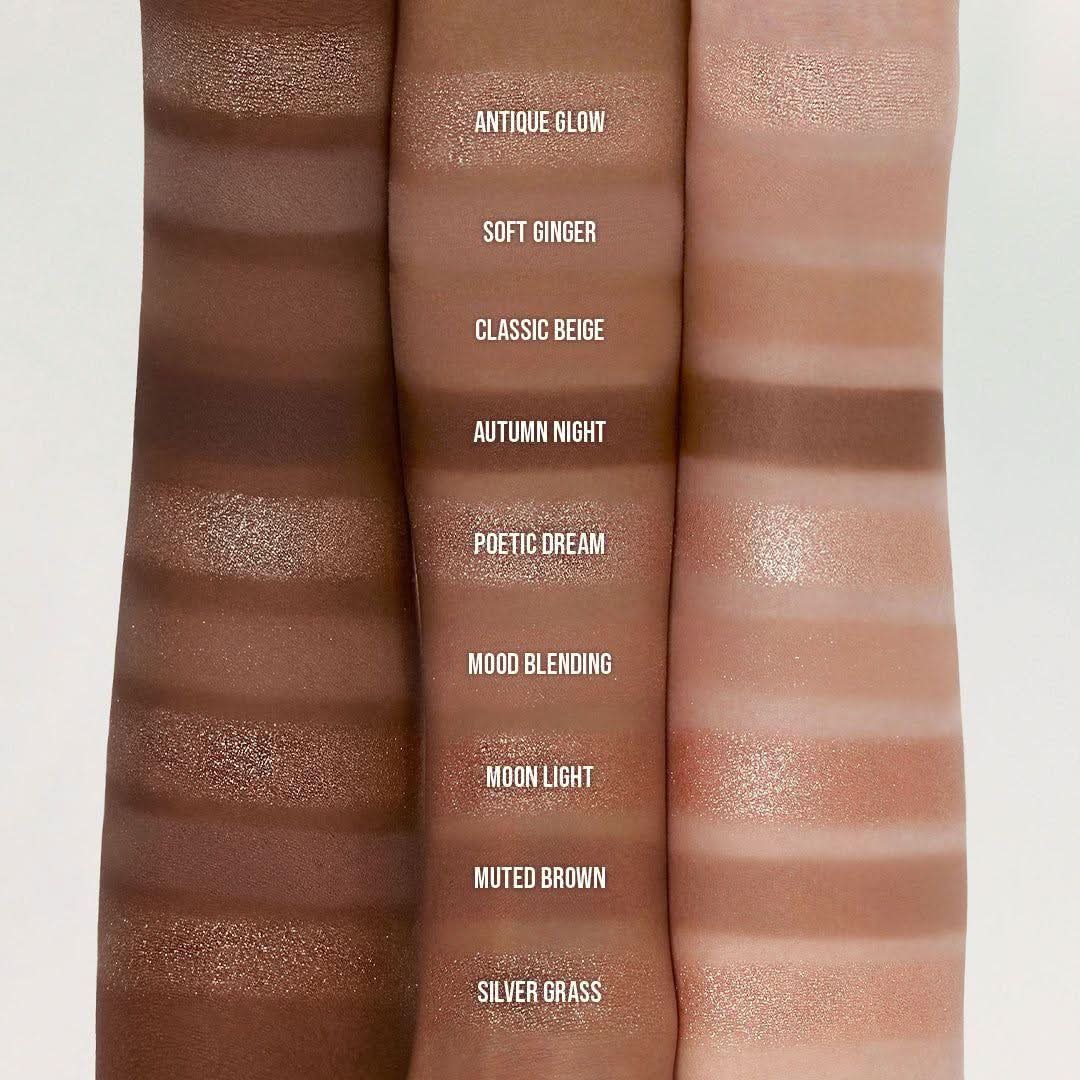 Natural Brown Eyeshadow Palette