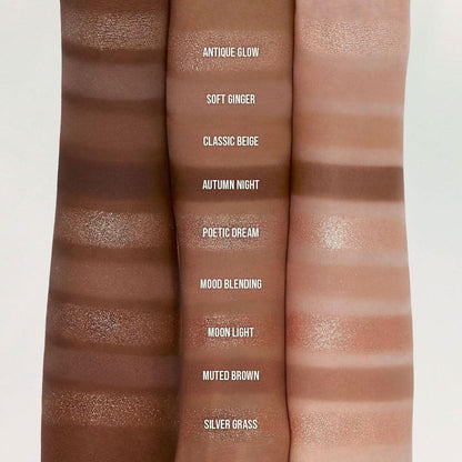 Natural Brown Eyeshadow Palette