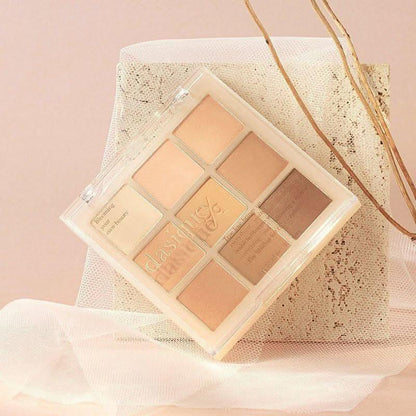 Natural Eyeshadow Palette - Warm Neutral Shades
