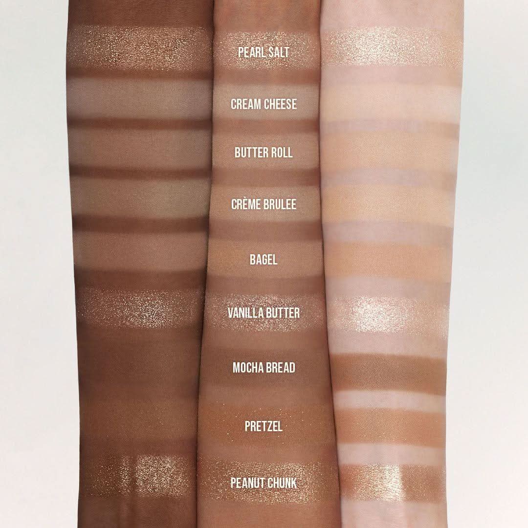 Natural Eyeshadow Palette - Soft Gold Shades