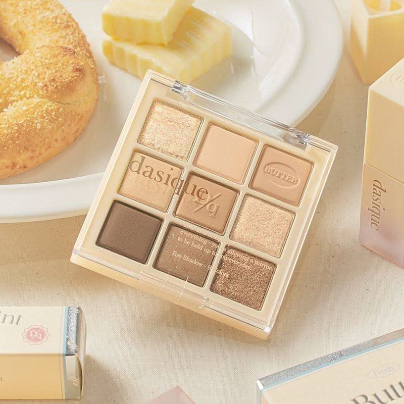 Natural Eyeshadow Palette - Soft Gold Shades