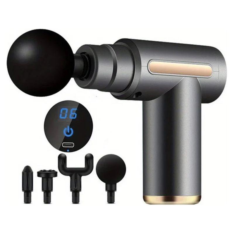 Compact Electric Massager Gun - Rechargeable Deep Tissue Massage Tool
