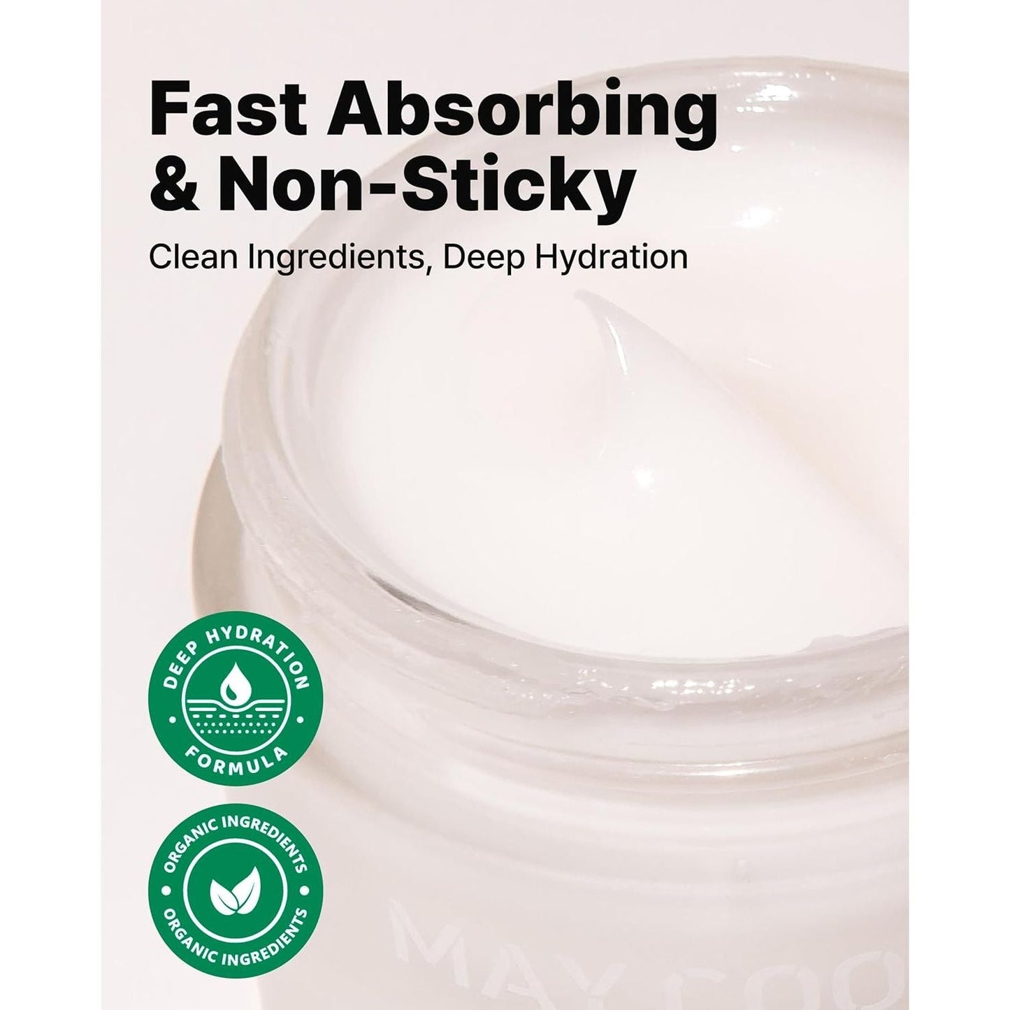 Natural Hydrating Face Moisturizer Cream with Maple Extract