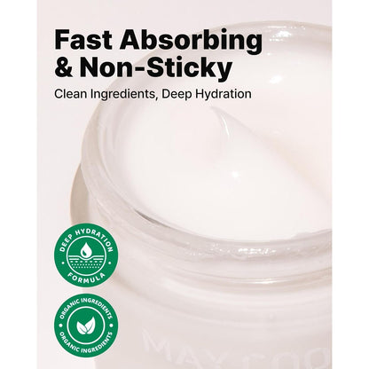 Natural Hydrating Face Moisturizer Cream with Maple Extract