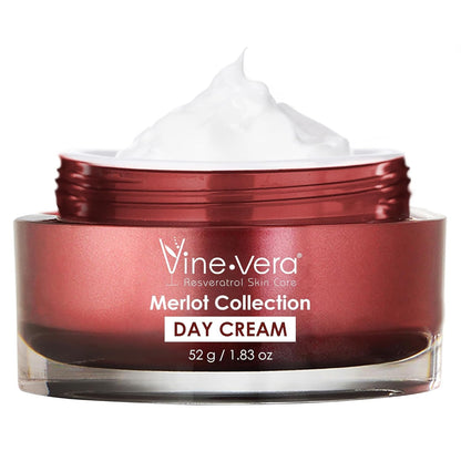 Anti Ageing Moisturizing Day Cream with Resveratrol - Mycosmeticslondon