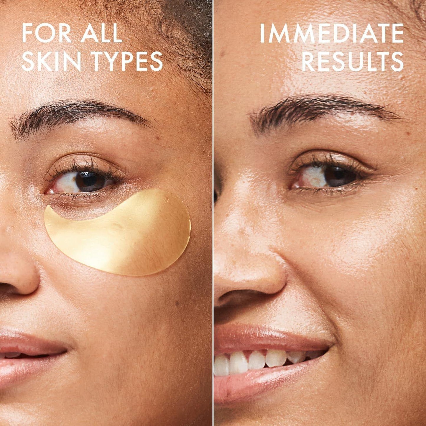 Brightening Anti-Puff Eye Masks with Caffeine & Niacinamide