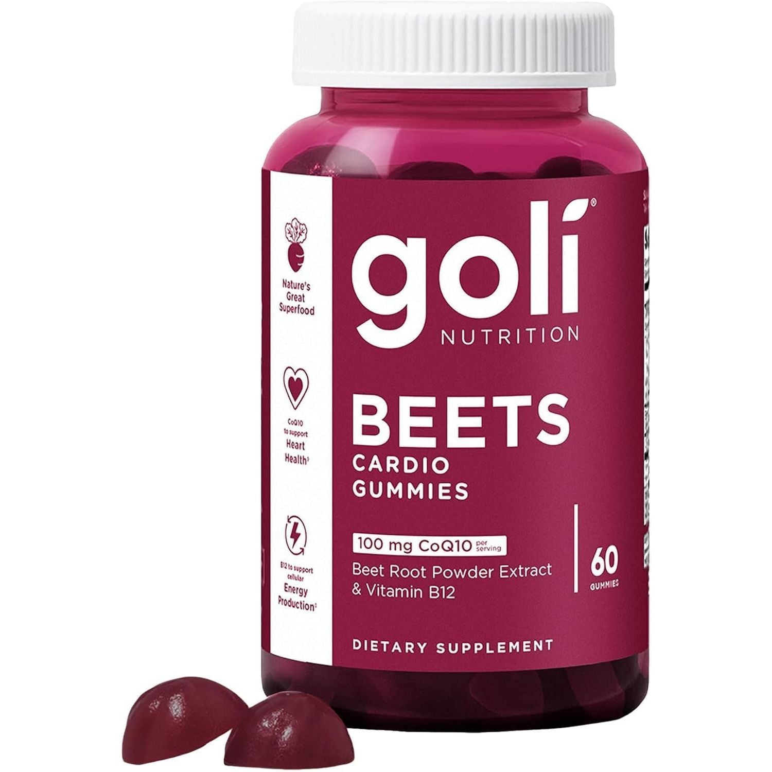 Vitality Beetroot Energy Gummies - Mycosmeticslondon