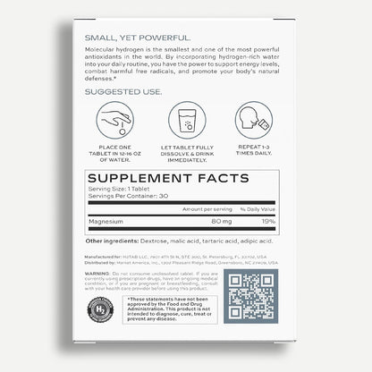 Natural Hydrogen Energy Boost Tablets