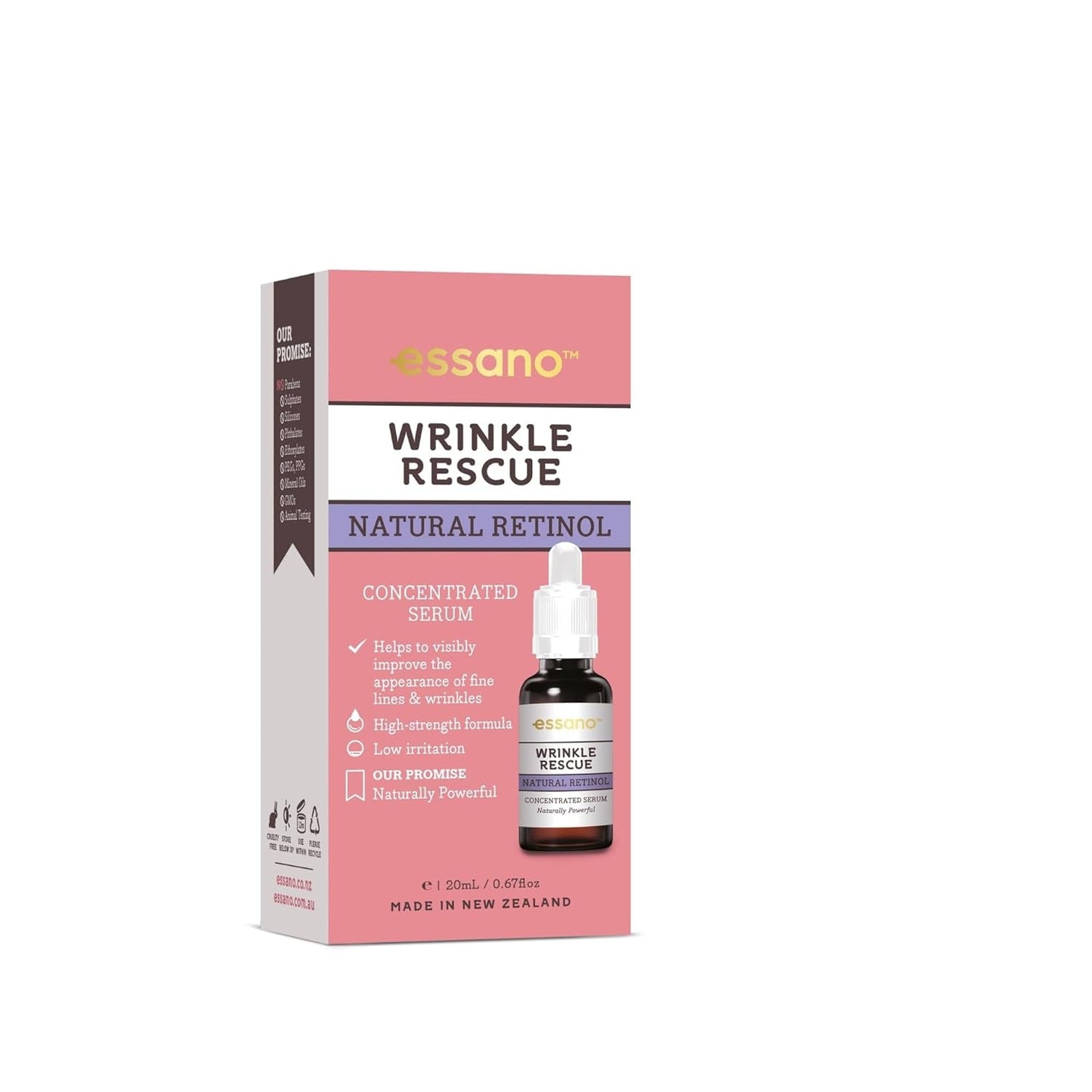 Gentle Anti Aging Face Serum with Natural Retinol