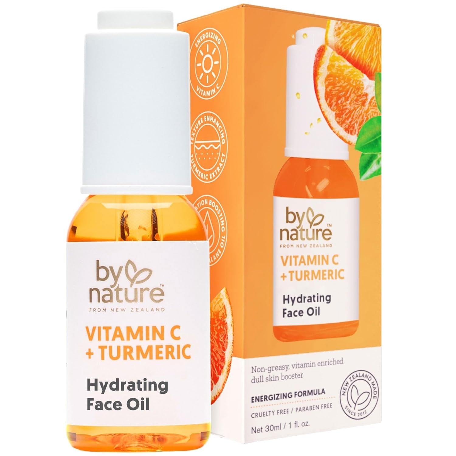 Natural Vitamin C Turmeric Facial Oil for Glowing Skin - Mycosmeticslondon
