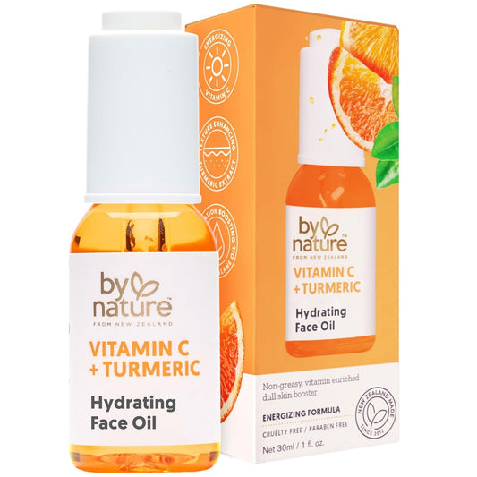 Natural Vitamin C Turmeric Facial Oil for Glowing Skin - Mycosmeticslondon