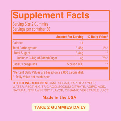 Women's Probiotic Gummies for Vaginal Health
