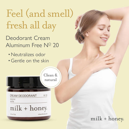 Gentle Coconut Vanilla Natural Deodorant Stick