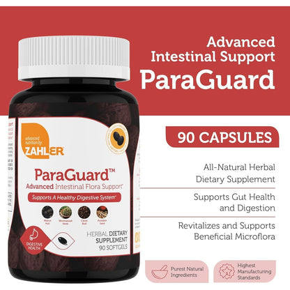 Natural Gut Health Supplement - 90 Softgels