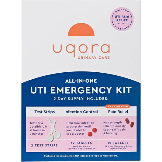 Quick UTI Relief Kit with Tests & Natural Remedies - Mycosmeticslondon