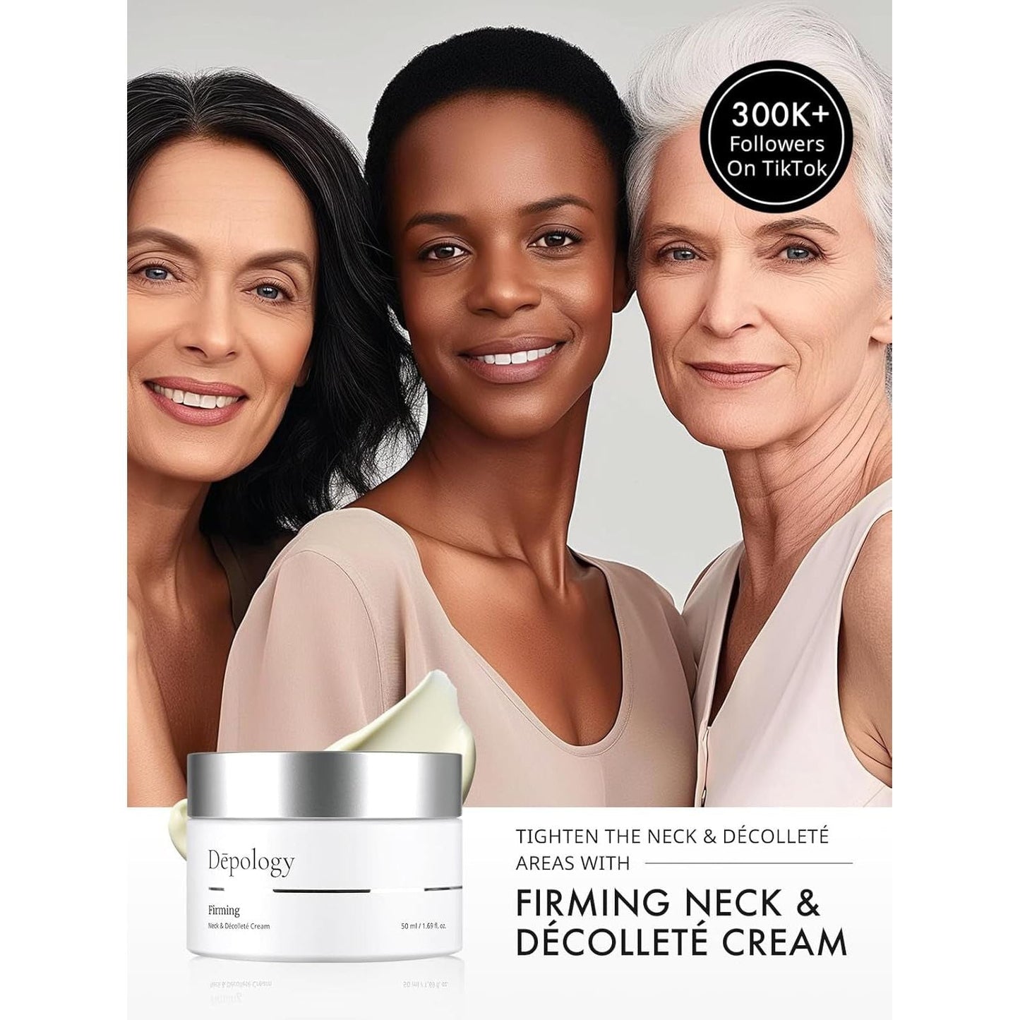Anti Aging Neck Cream 50ml - Retinol Moisturizing Firming Serum