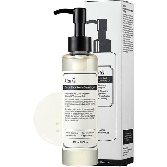 Silky Black Pore Cleansing Oil 150ml - Mycosmeticslondon