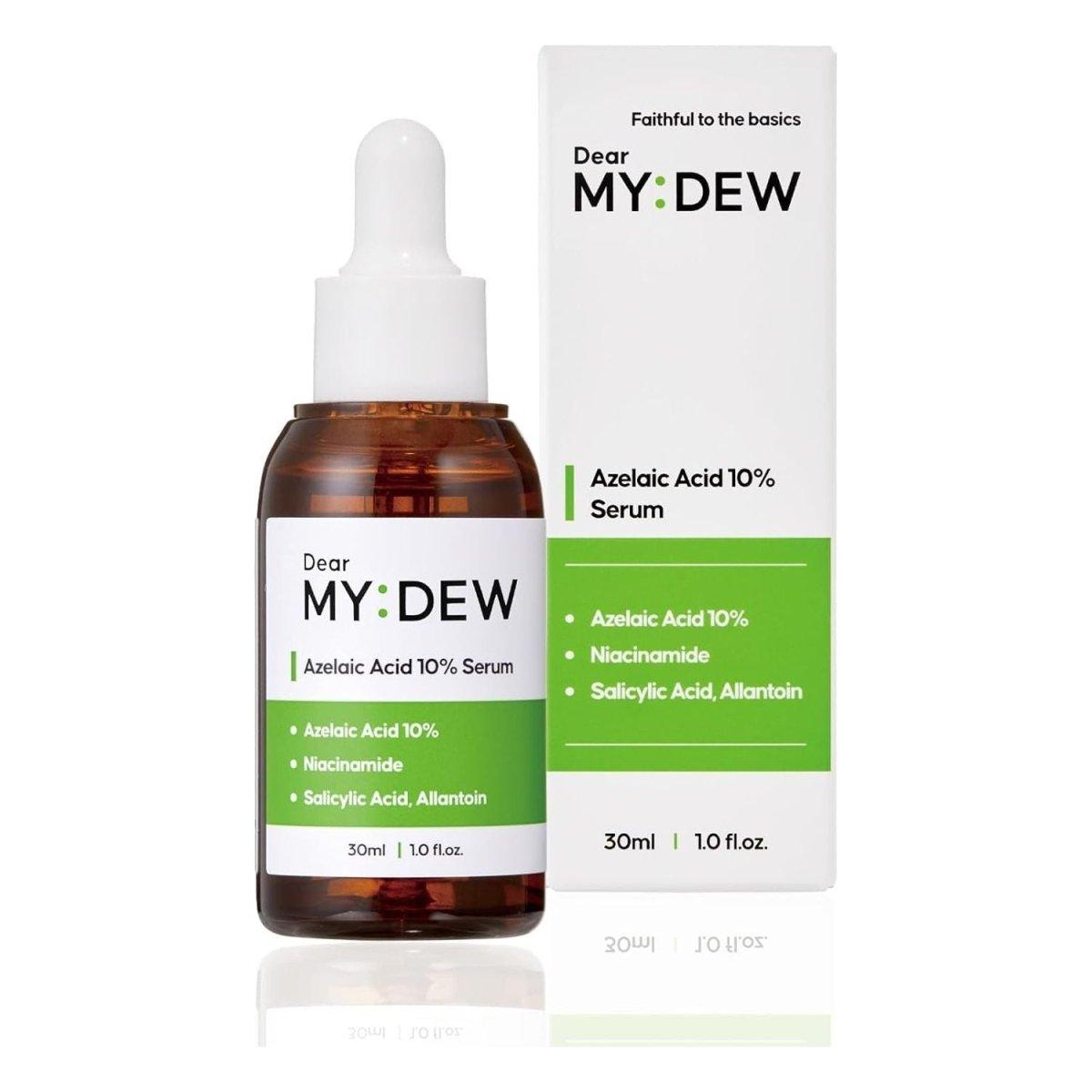 Natural Acne Treatment Serum 10% Azelaic Acid - Mycosmeticslondon
