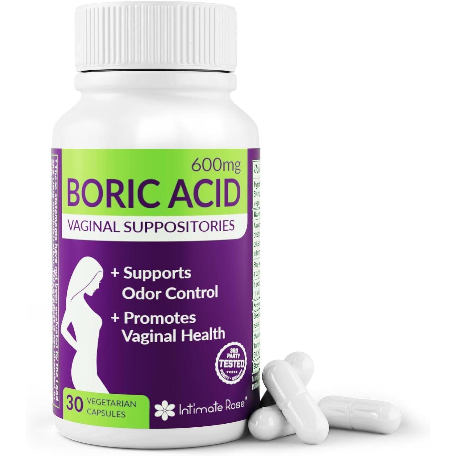 Natural Vaginal Suppositories for pH Balance and Odor Relief - Mycosmeticslondon