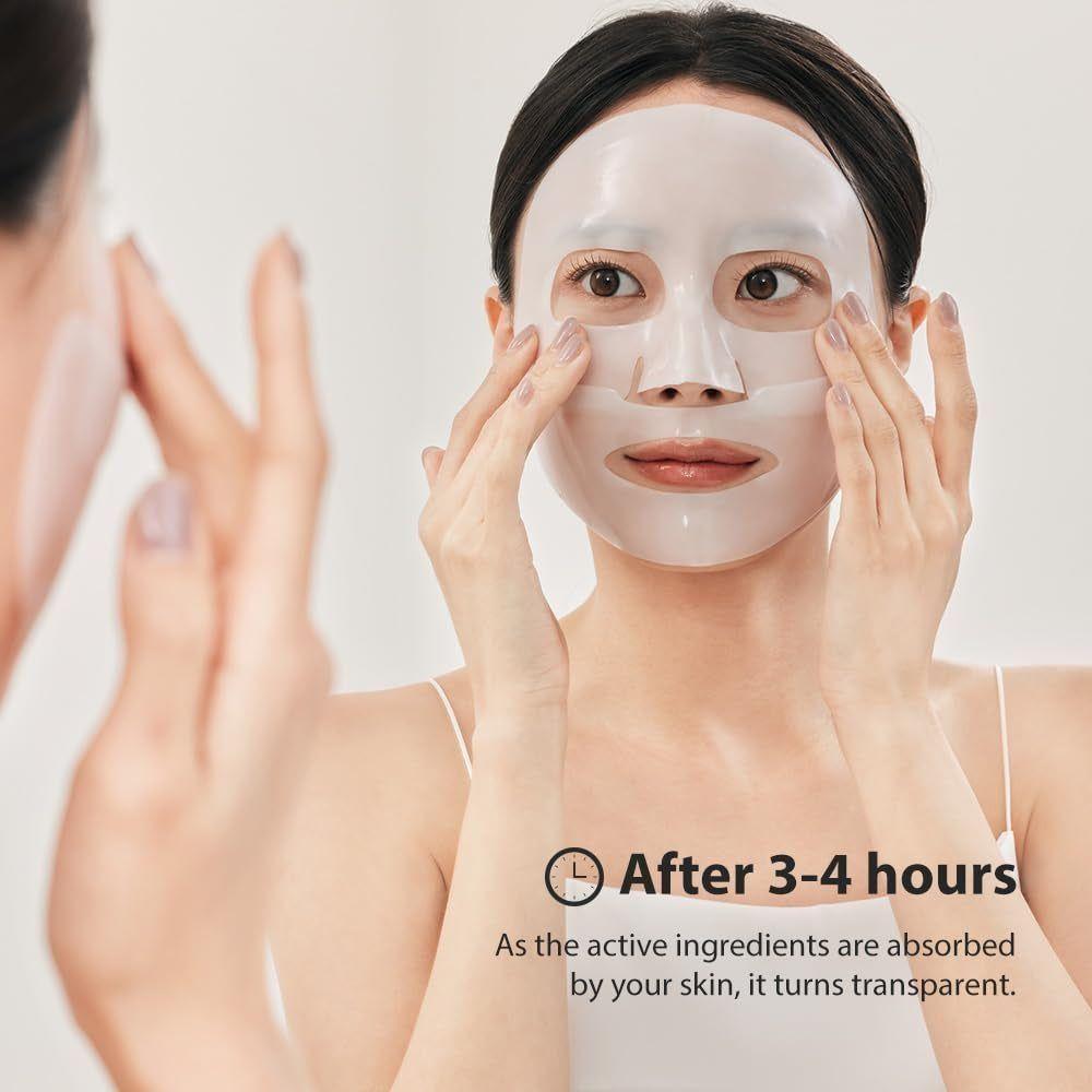 Plumping Collagen Face Mask - 4 Pack Anti Aging Sheet Masks